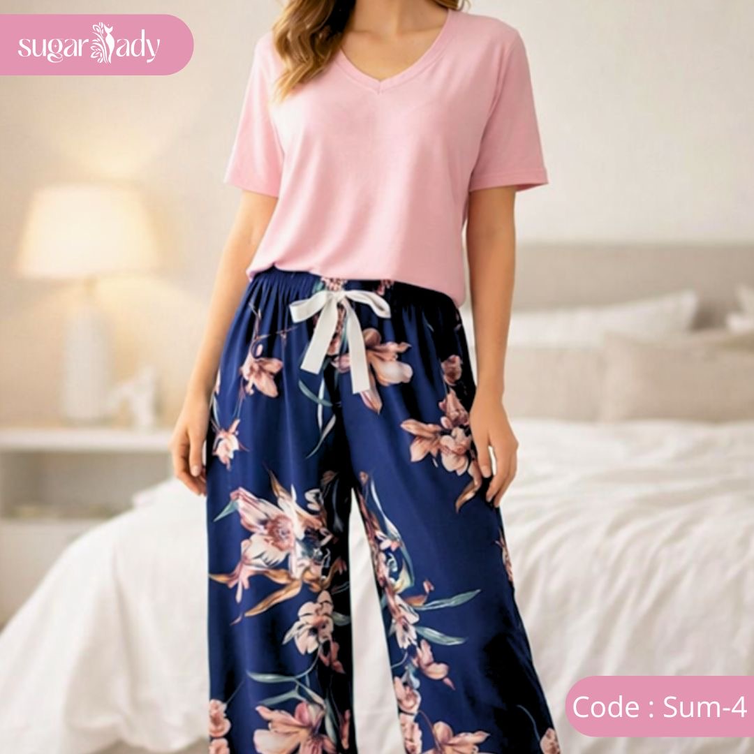 بيجامة قطن صيفى كود 4