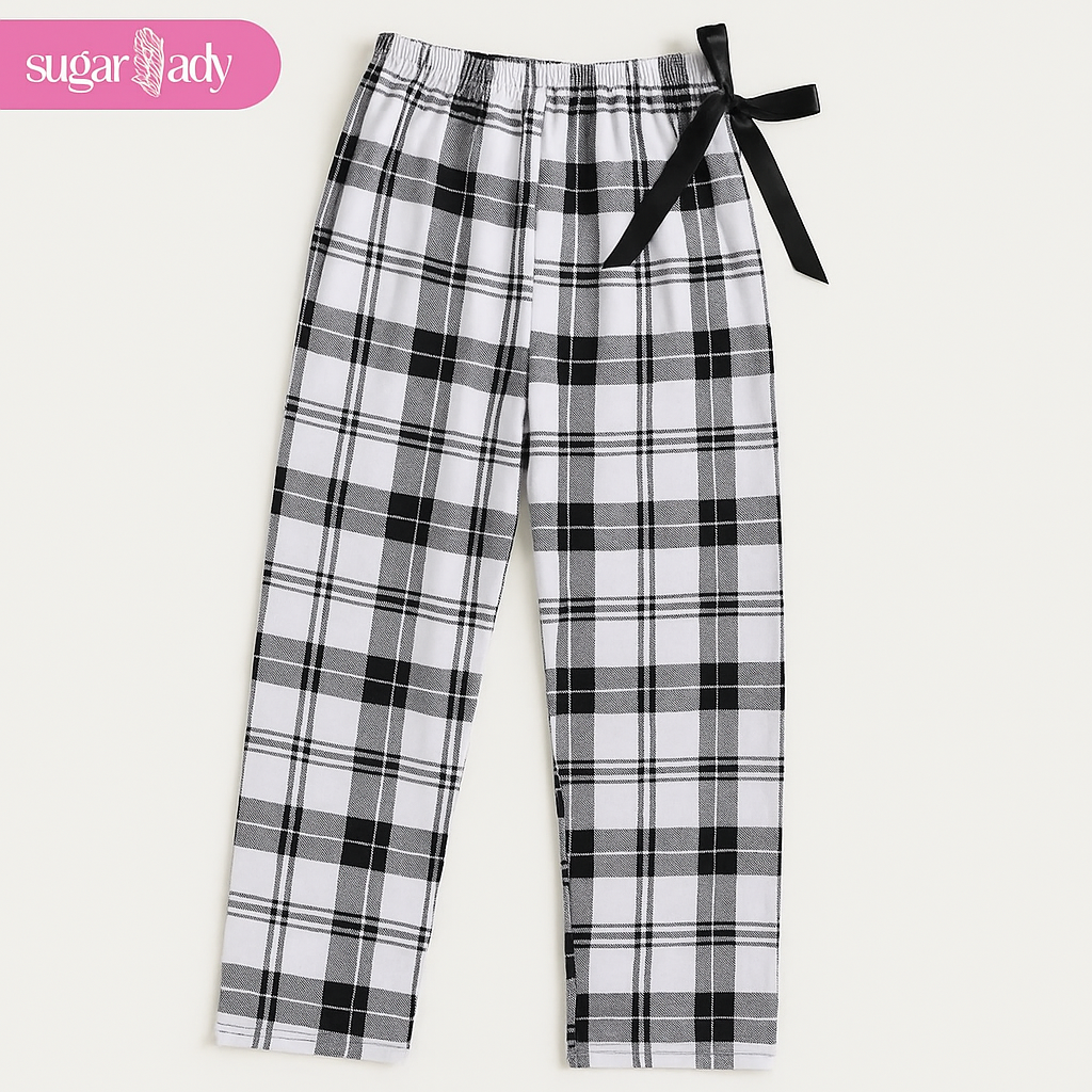 عرض ٢+١"بنطلون كاروهات"