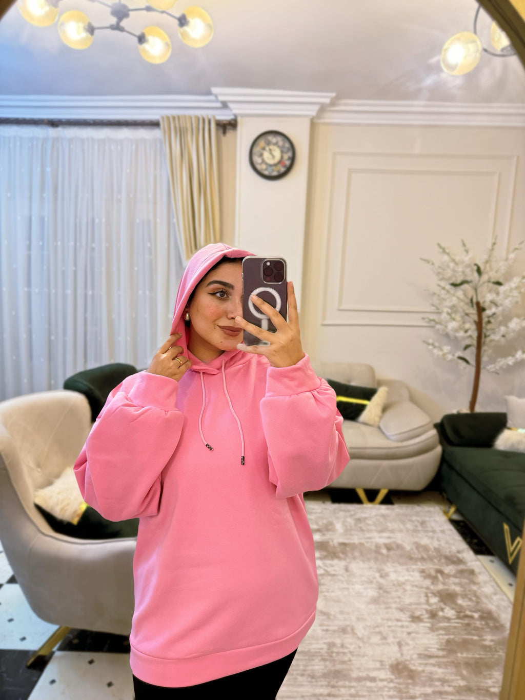 هودى روز فرى سايز